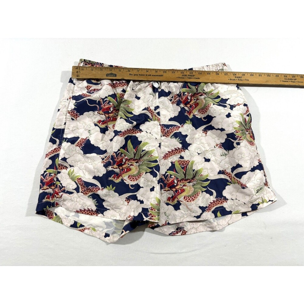 Bather Mens Blue Above the Clouds Print Mesh Lined Swim Trunks 5" Shorts Sz 2XL - Picture 5 of 11